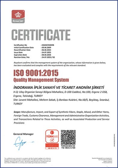 ISO 9001 2015